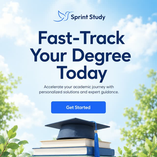 Sprint Study education platform artwork