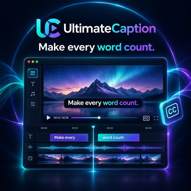 UltimateCaption product artwork